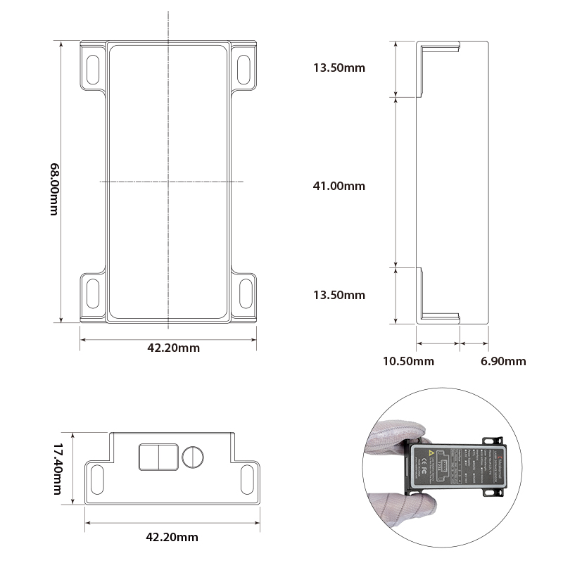 Industrial Laser - Sensor Pengukur Jarak Laser Keluaran TTL