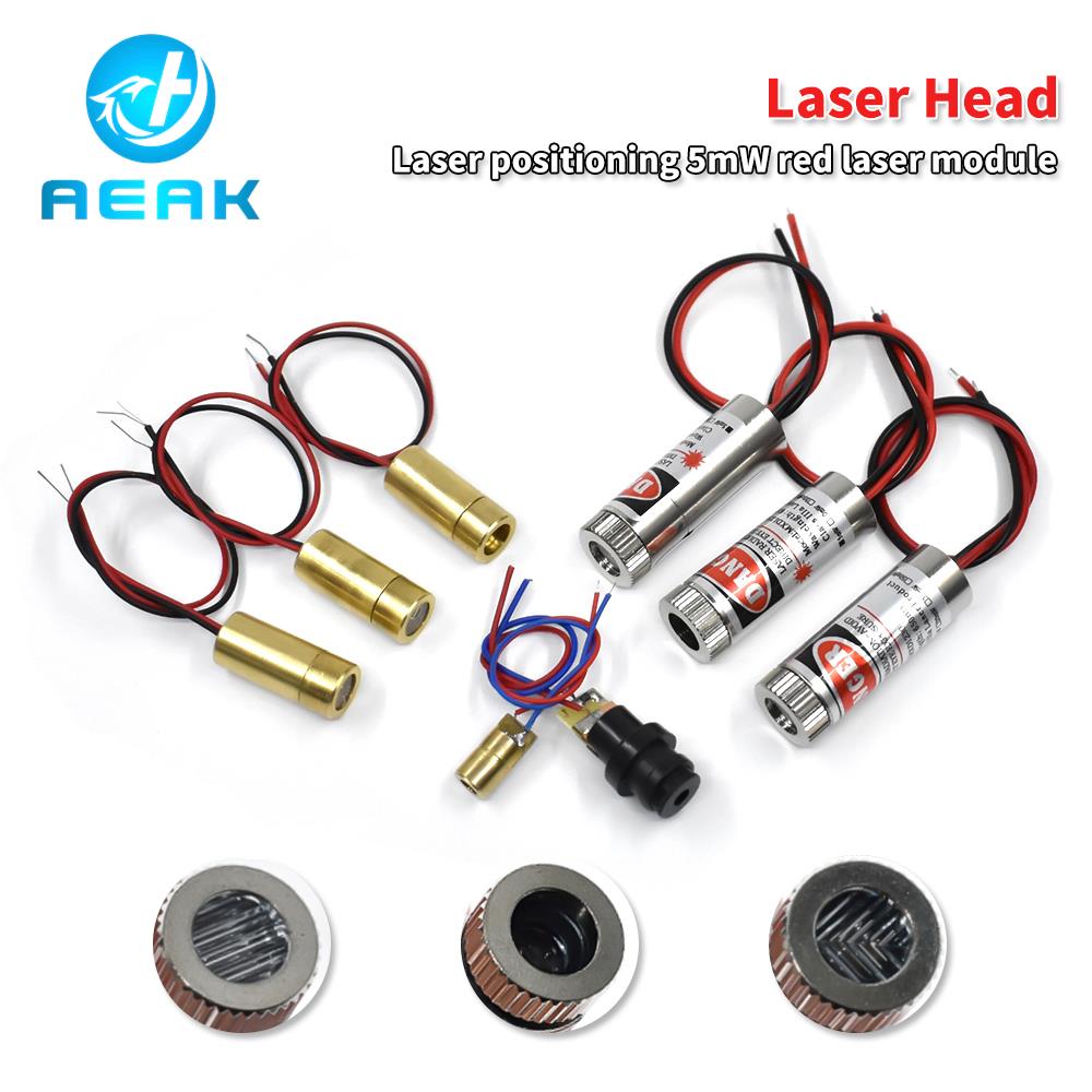Industrial Laser Head - Modul Laser Garis Merah Kualitas Tinggi