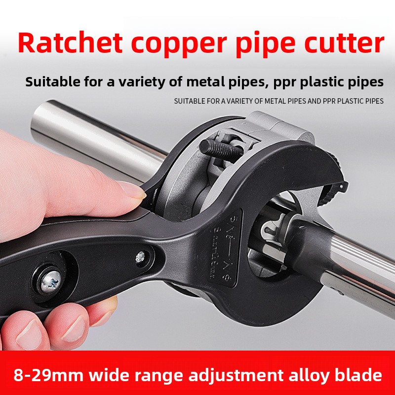 Laser Tube Replacement - Pemotong Pipa Ratchet 8-29mm, Adjustable, untuk
