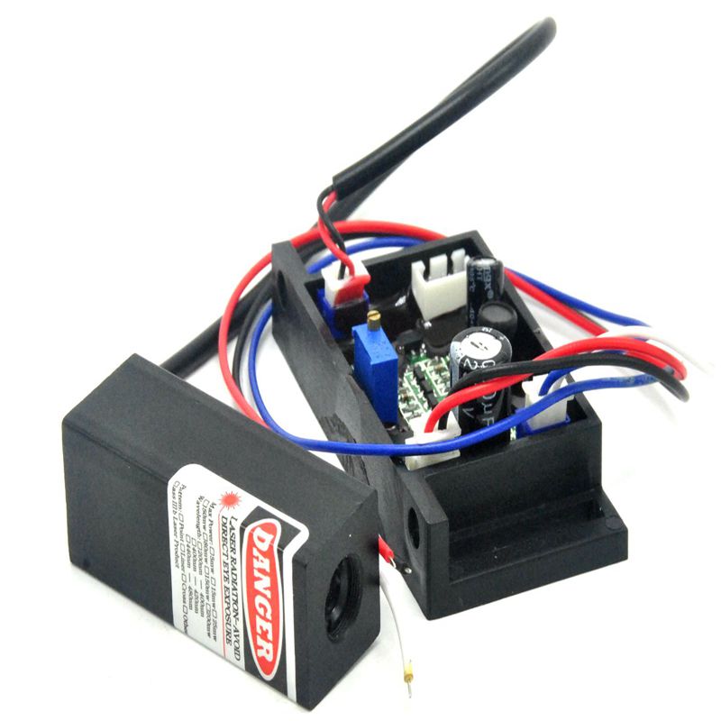 Industrial Laser Module - Modul Diode Laser Biru Violet 405nm
