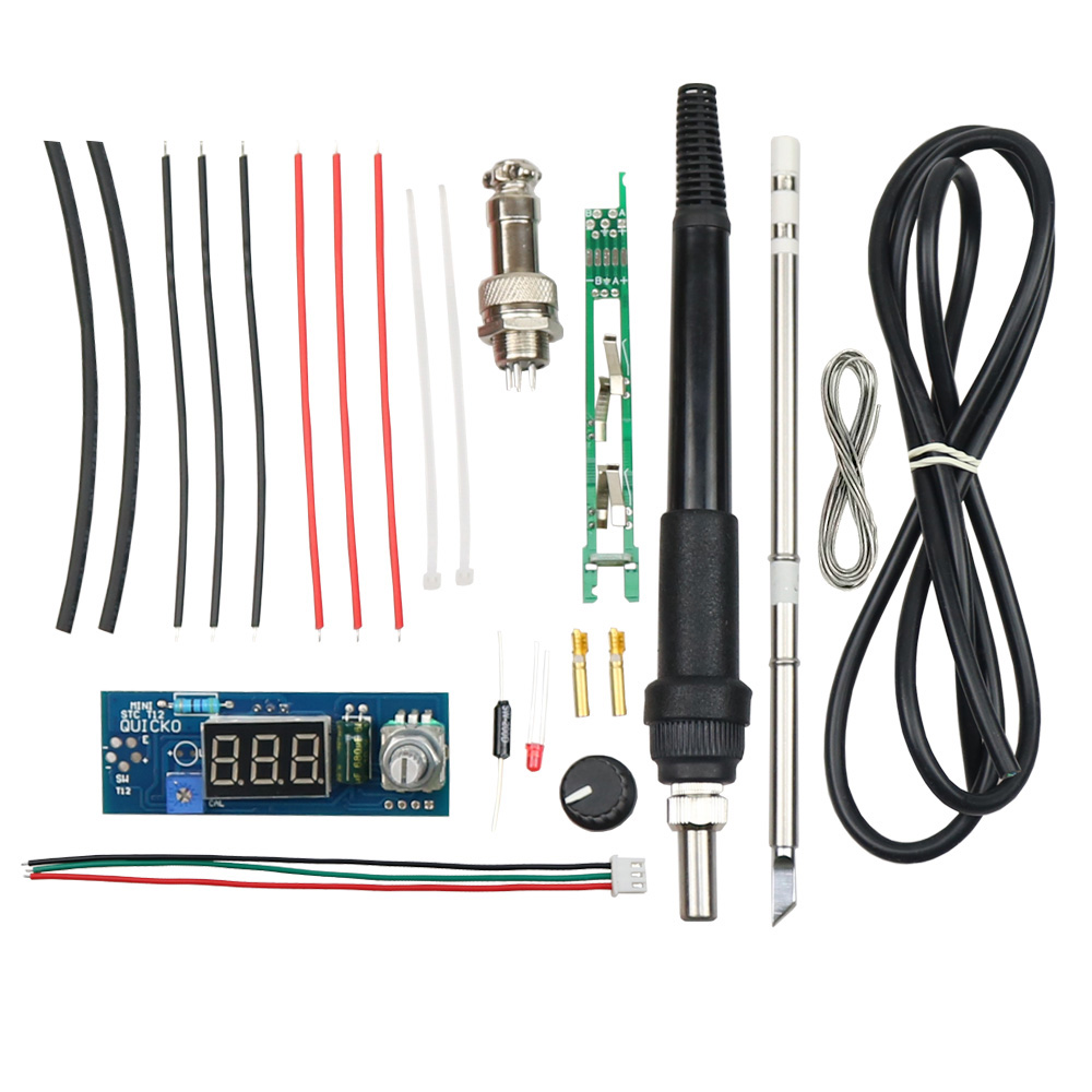 Industrial Laser Soldering Iron - STC-T12 kit solder besi DIY/Unit solder