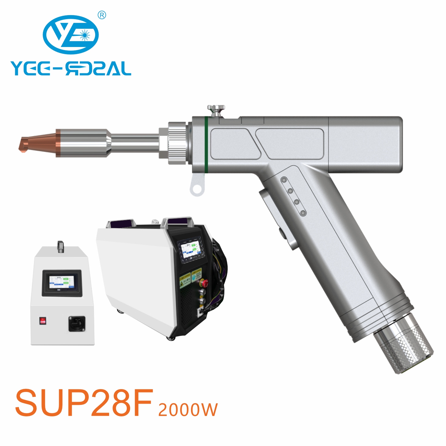 Industrial Laser Welding Gun - BARU 2000W SUP28T Kepala Las Laser