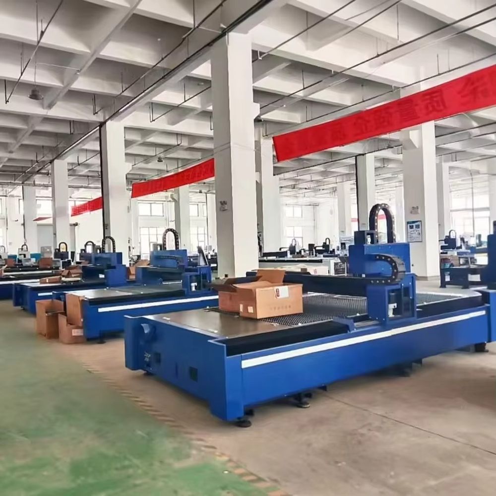 Industrial Laser Cutting Machine Price - Mesin Pemotong Laser Gantry Format Fiber