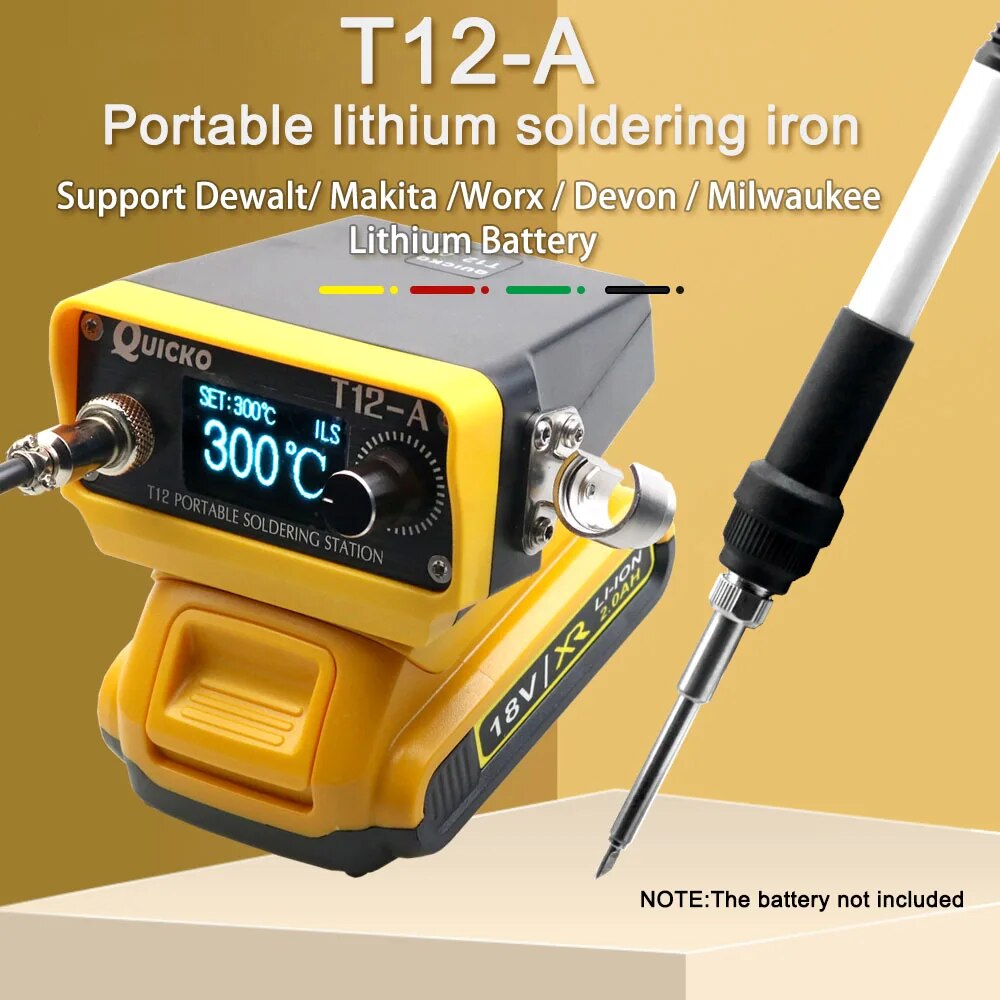 Milwaukee Drill M12 Fuel - Besi Solder stasiun Solder nirkabel 72W