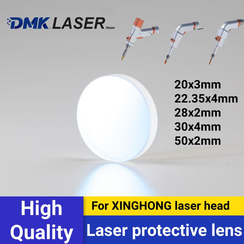 Industrial Laser Head - Lensa Pelindung Laser DMK XINGHONG 20*3