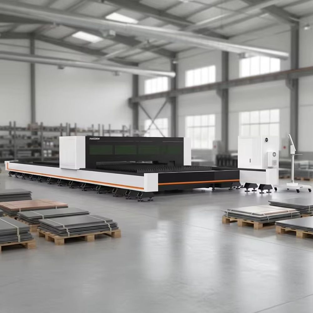 Industrial Laser Cutting Machine Price - Mesin Pemotong Laser Serat Otomatis Format