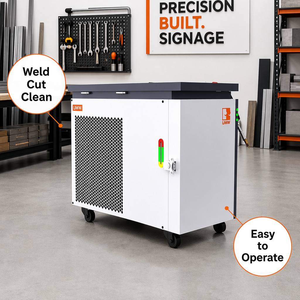 Industrial Laser - Mesin Las Laser Berpendingin Air Terintegrasi