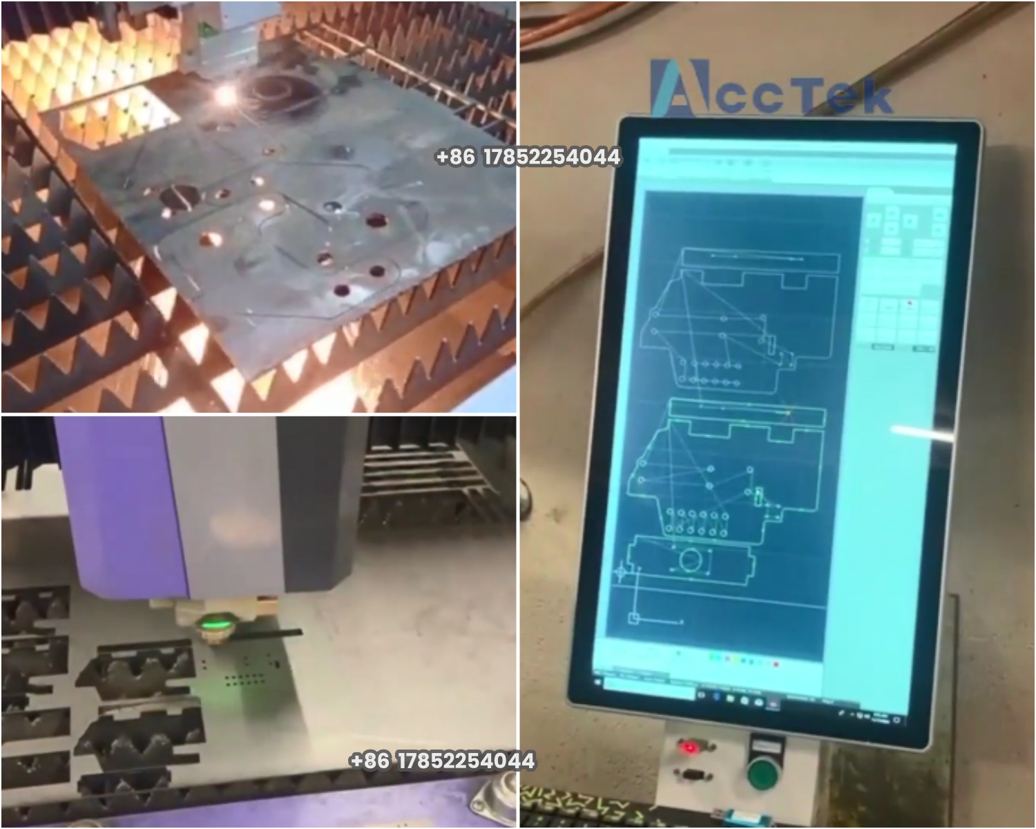 AKJ1530F 2040 2060 2560 1000W  - Industrial Laser Cutting Machine Price ulasan dan harga