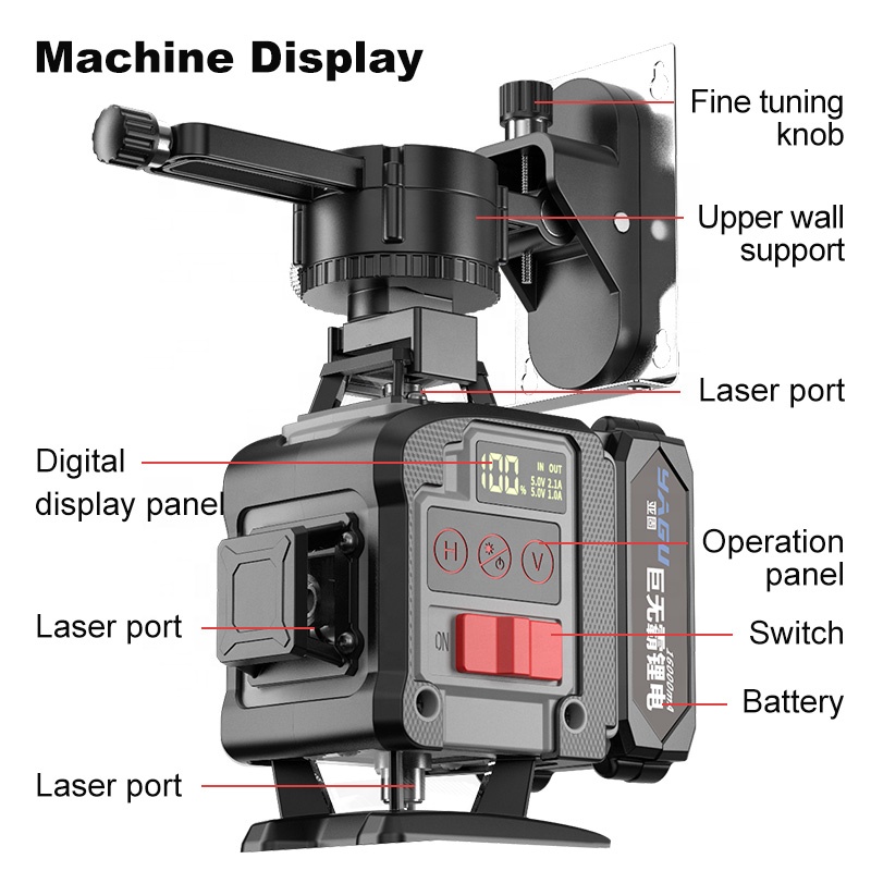 Laser Level Hijau Baterai Lith - Industrial Laser ulasan dan harga