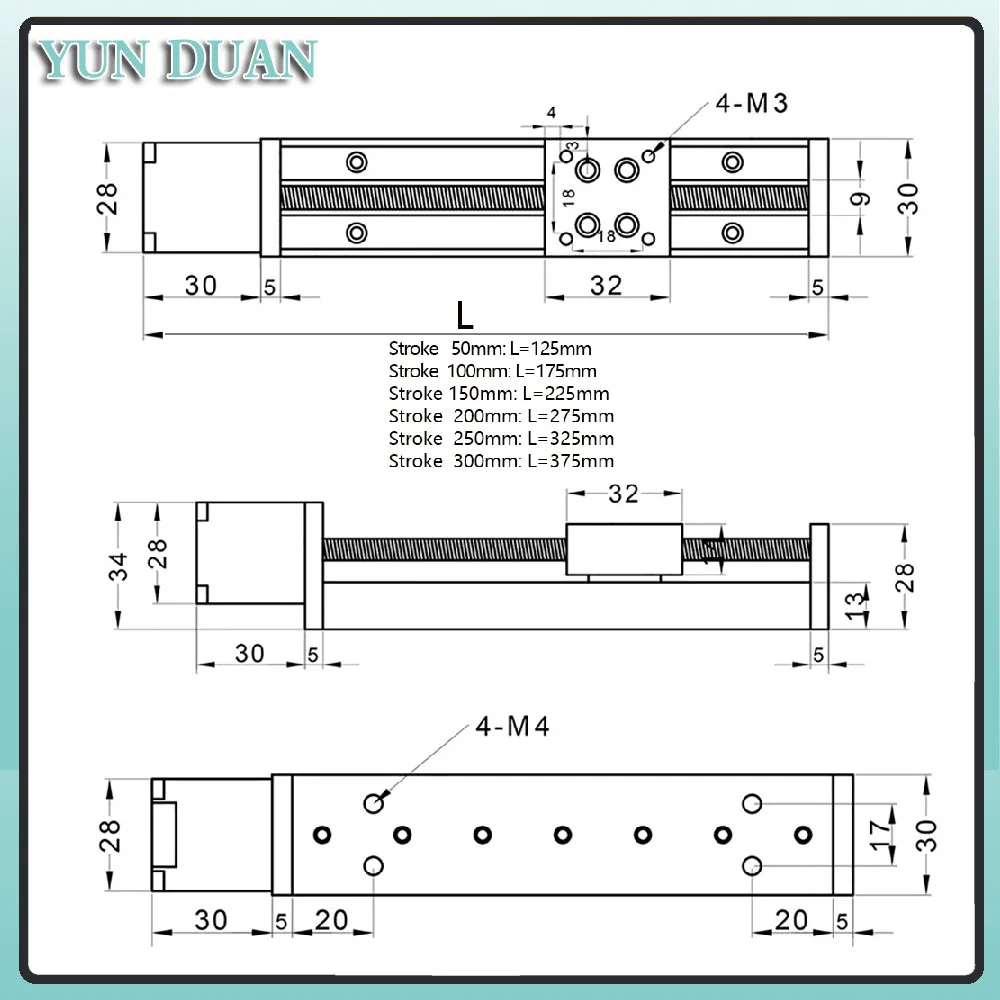 Rel Linear T-type untuk Meja G - Stepper Driver Cnc ulasan dan harga
