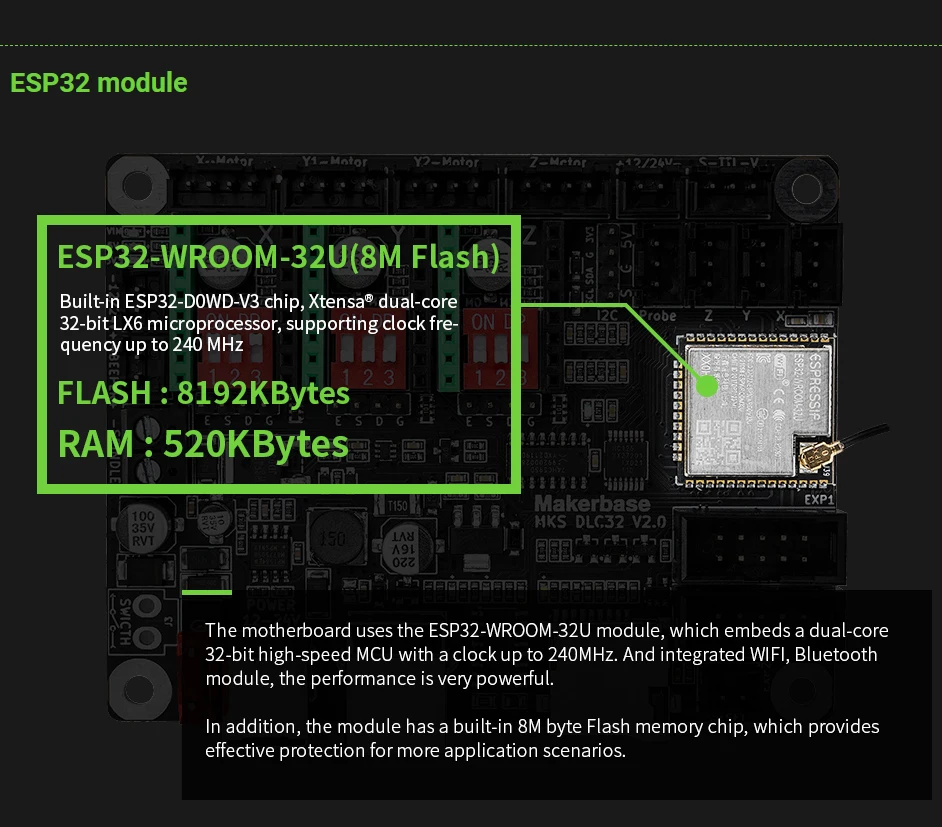 Makerbase MKS DLC32 V2.1 32Bit - Laser Controller Board ulasan dan harga
