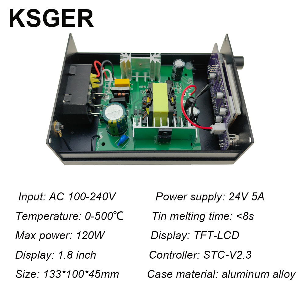 KSGER T12 Alat Solder Ujung Be - Industrial Laser Soldering Iron ulasan dan harga