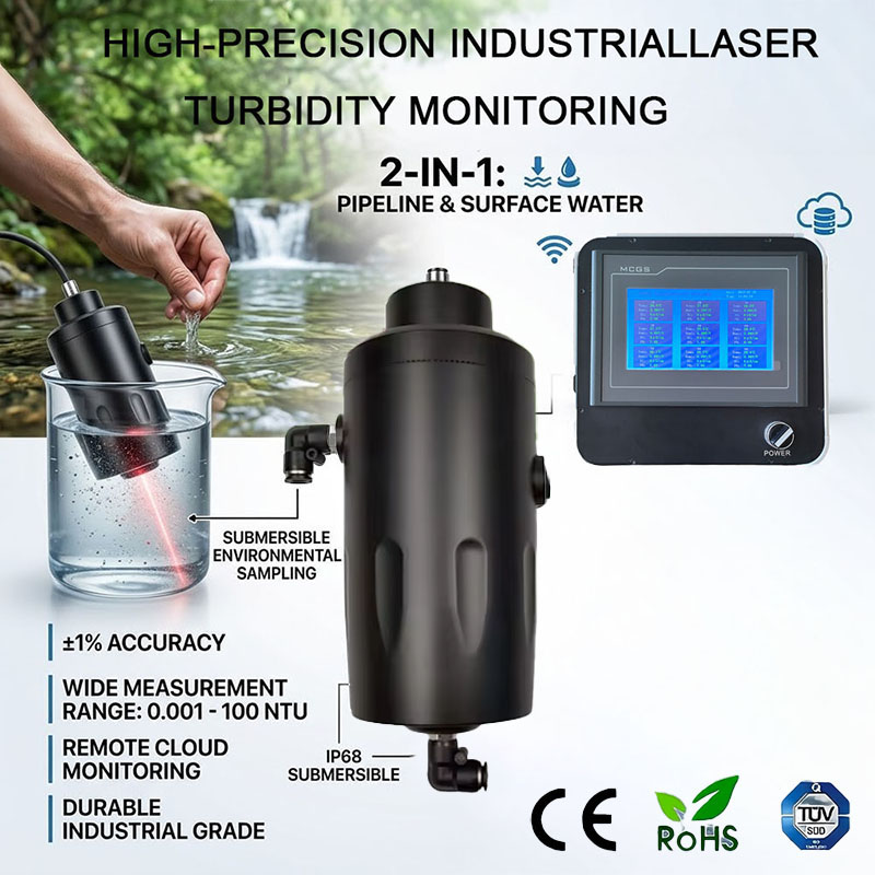 Sensor Kekeruhan Air Submersib - Industrial Laser ulasan dan harga