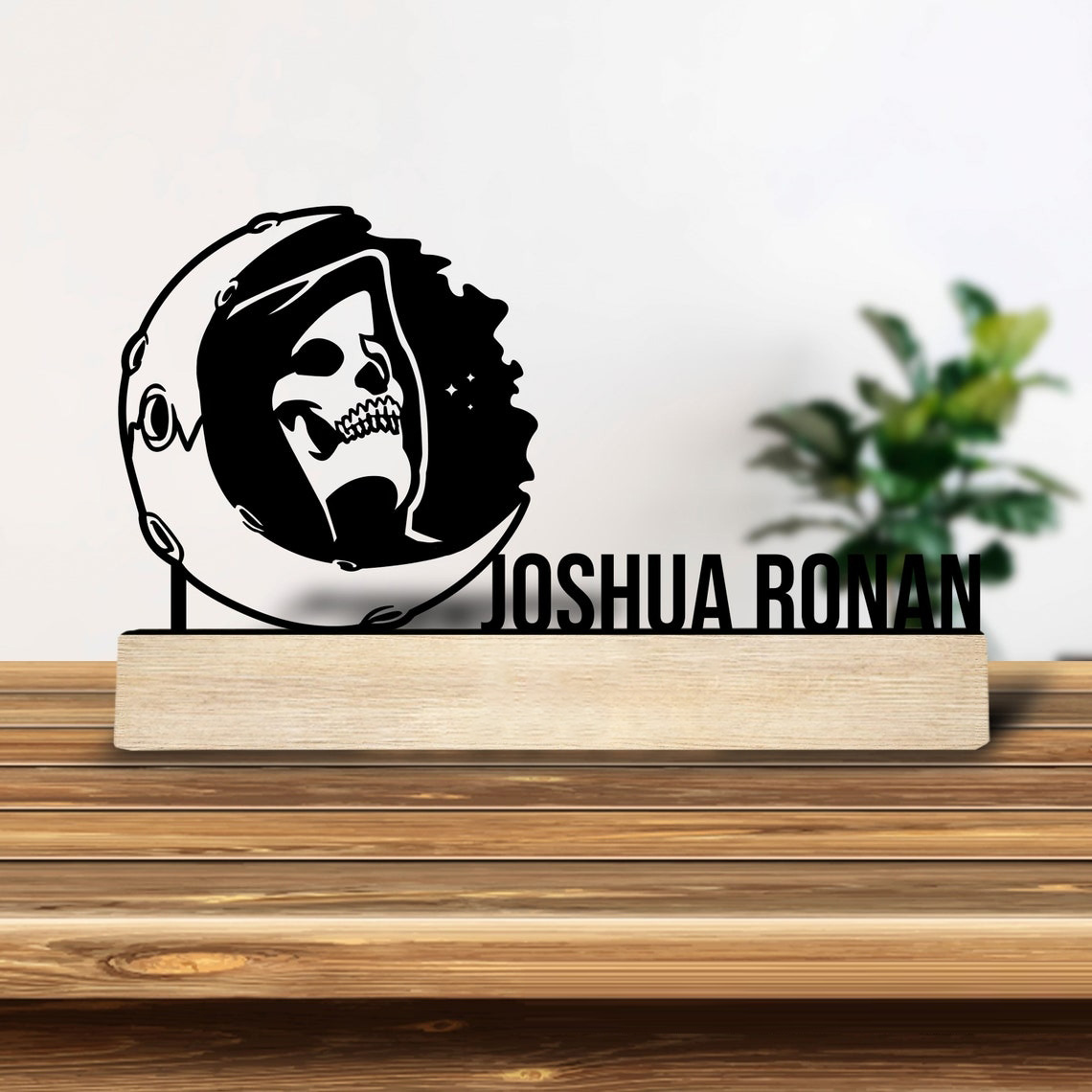 1 Buah Ornamen Meja Besi Perso - Desktop Laser Engraver ulasan dan harga