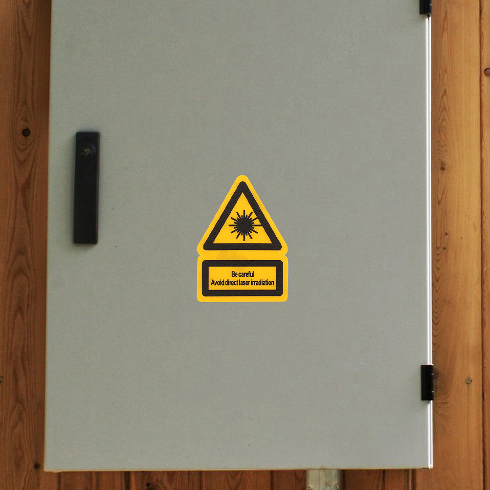 2 Buah Label Peringatan Laser  - Industrial Laser ulasan dan harga