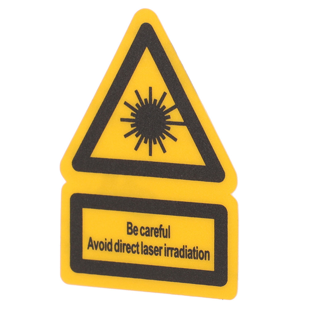 2 Buah Label Peringatan Laser  - Industrial Laser ulasan dan harga