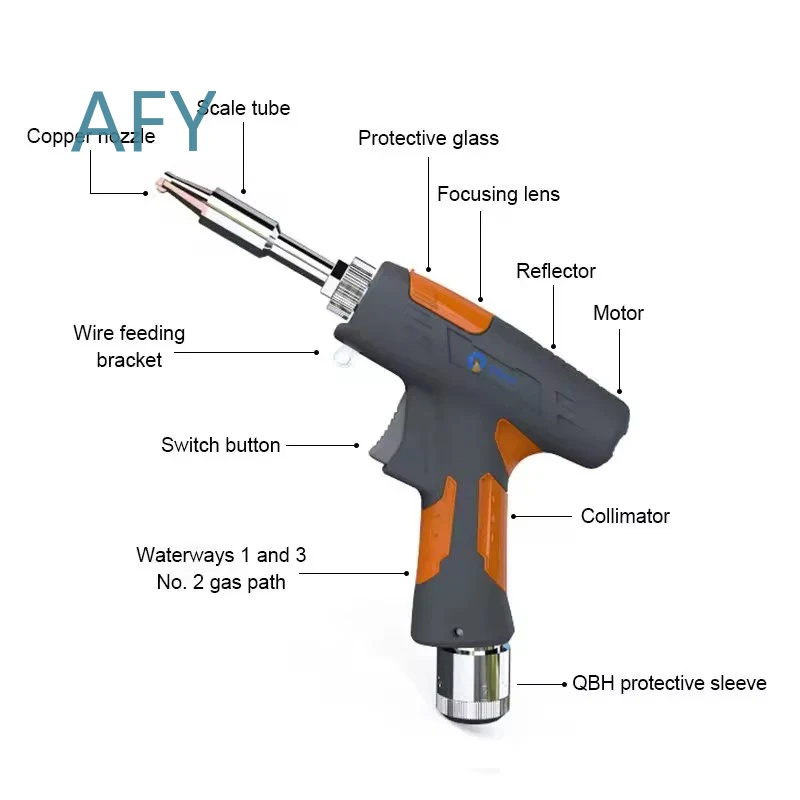 Pistol Las Laser Genggam denga - Industrial Laser Welding Gun ulasan dan harga
