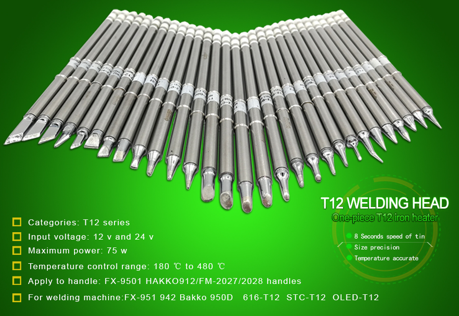 T12 ujung besi solder, penggan - Industrial Laser Soldering Iron ulasan dan harga
