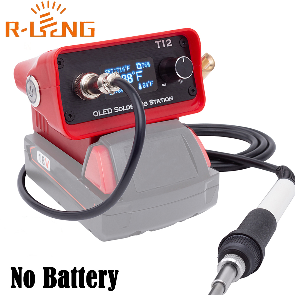 Stasiun besi solder T12 OLED S - Industrial Laser Soldering Iron ulasan dan harga