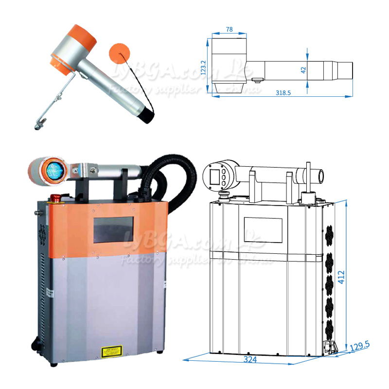 Mesin Pembersih Laser Pulsa LY - Industrial Laser ulasan dan harga