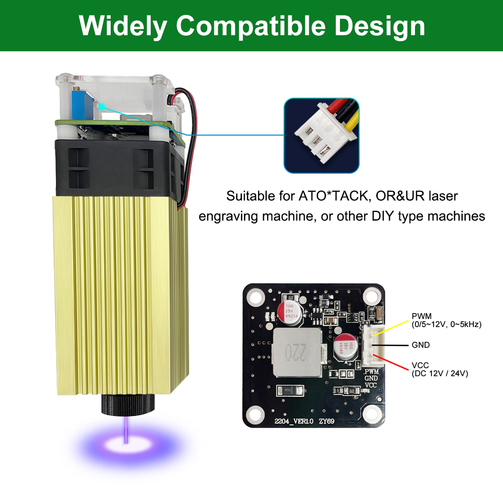 LASER pohon 4W 5W modul Laser  - Industrial Laser Module ulasan dan harga