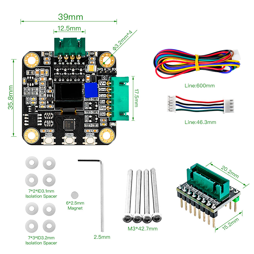 Makerbase MKS SERVO42C PCBA NE - Stepper Driver Cnc ulasan dan harga