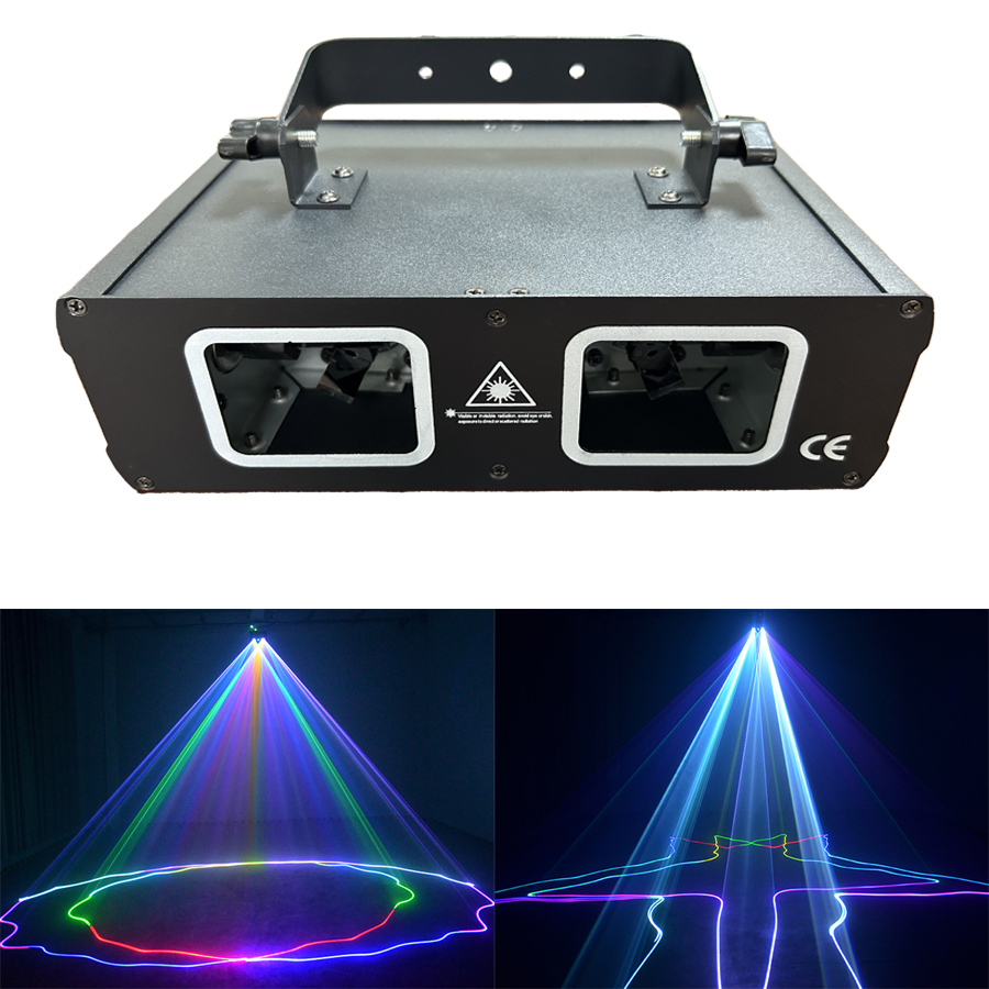 Lampu Laser Disko Lensa Ganda  - Laser Focus Lens ulasan dan harga