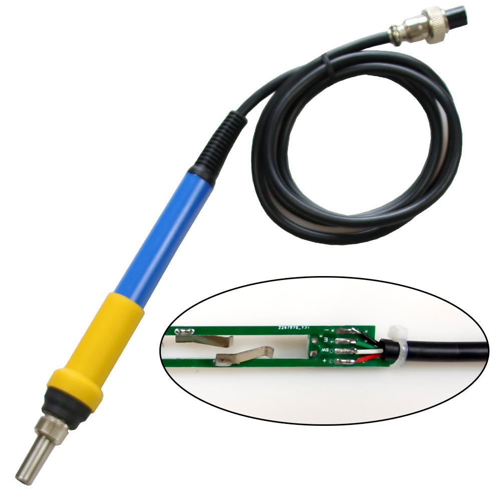 QUECOO 4pin T12-M8 9501 907 P9 - Industrial Laser Soldering Iron ulasan dan harga