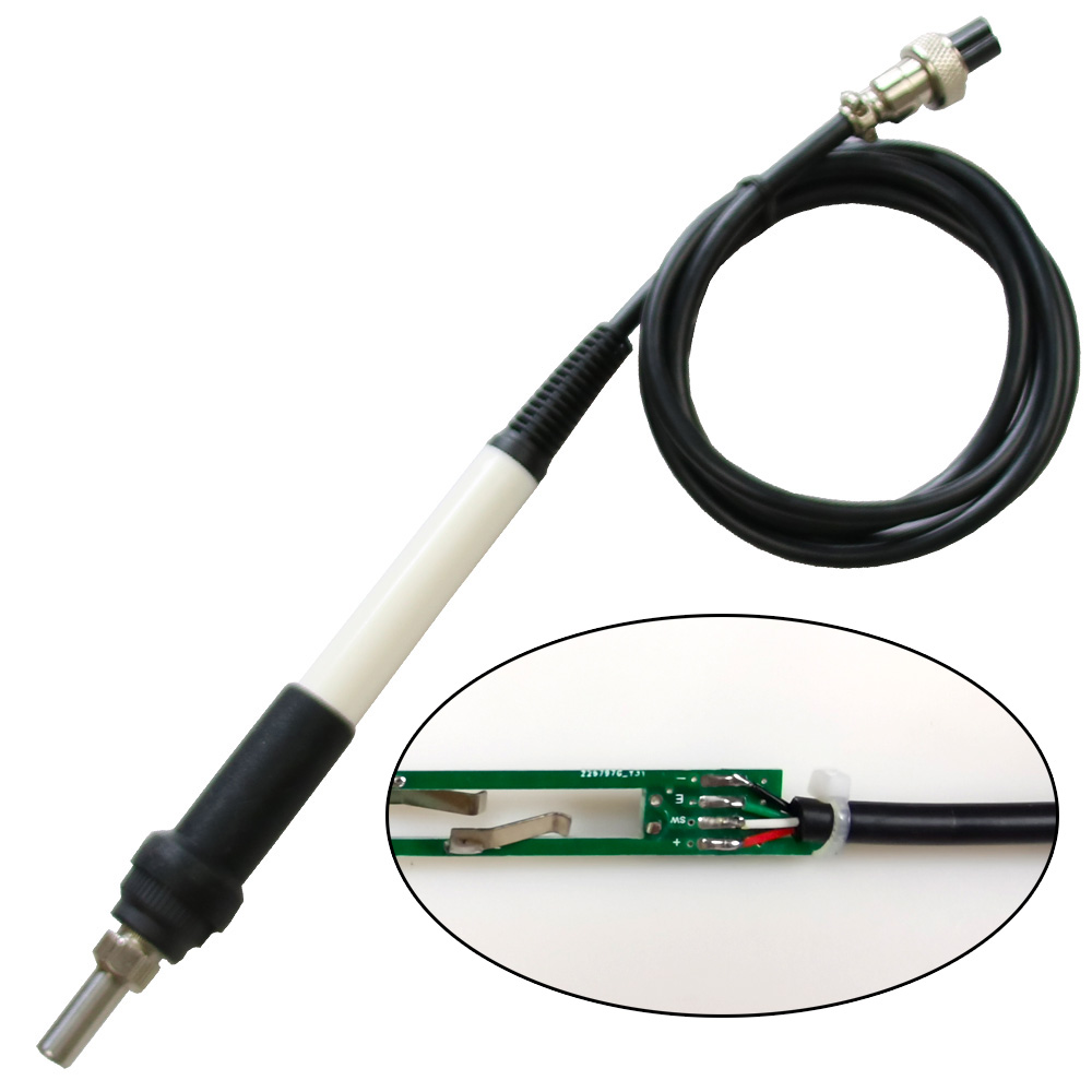 QUECOO 4pin T12-M8 9501 907 P9 - Industrial Laser Soldering Iron ulasan dan harga