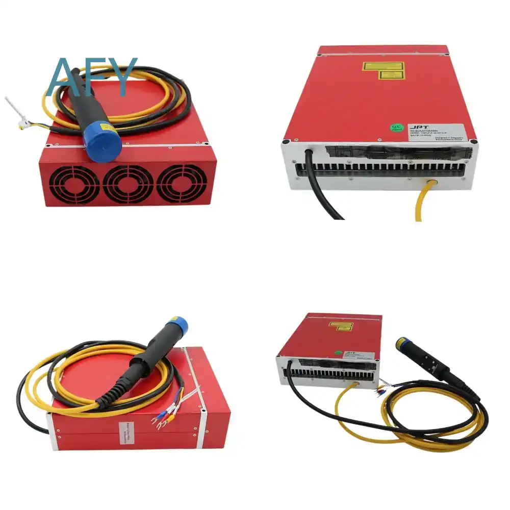Sumber Laser Serat Berdenyut Q - Industrial Laser Marking Machine ulasan dan harga