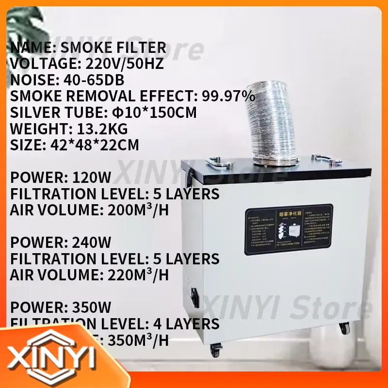 Penyedot Asap Udara Murni 240W - Industrial Laser Marking Machine ulasan dan harga