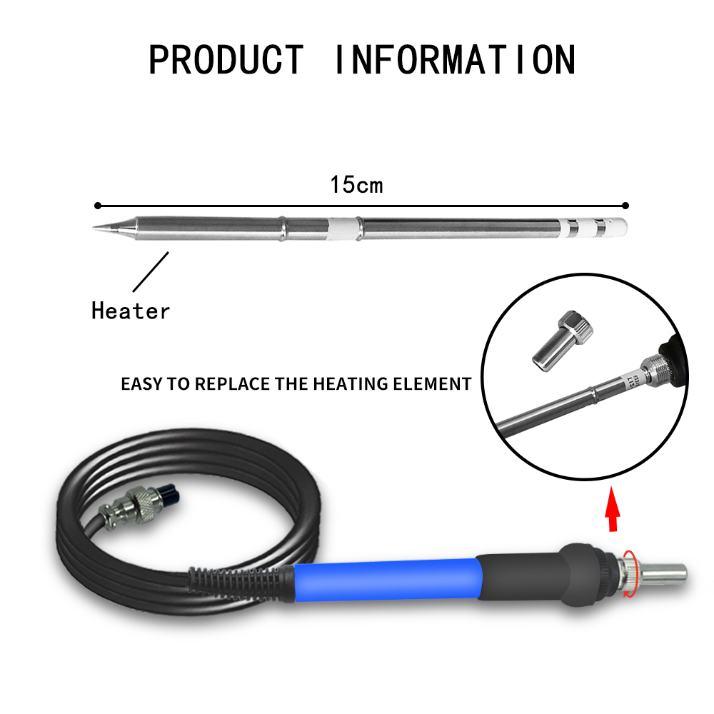 T12 + Stasiun Solder Besi 1.3  - Industrial Laser Soldering Iron ulasan dan harga